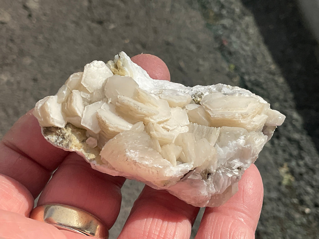 92g Stacked Hexagonal Calcite Specimen 1B from Hunan, China
