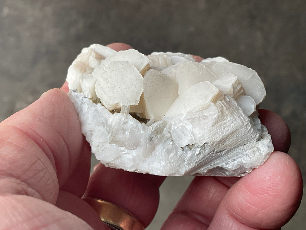 110g Stacked Hexagonal Calcite Specimen 2A from Hunan, China