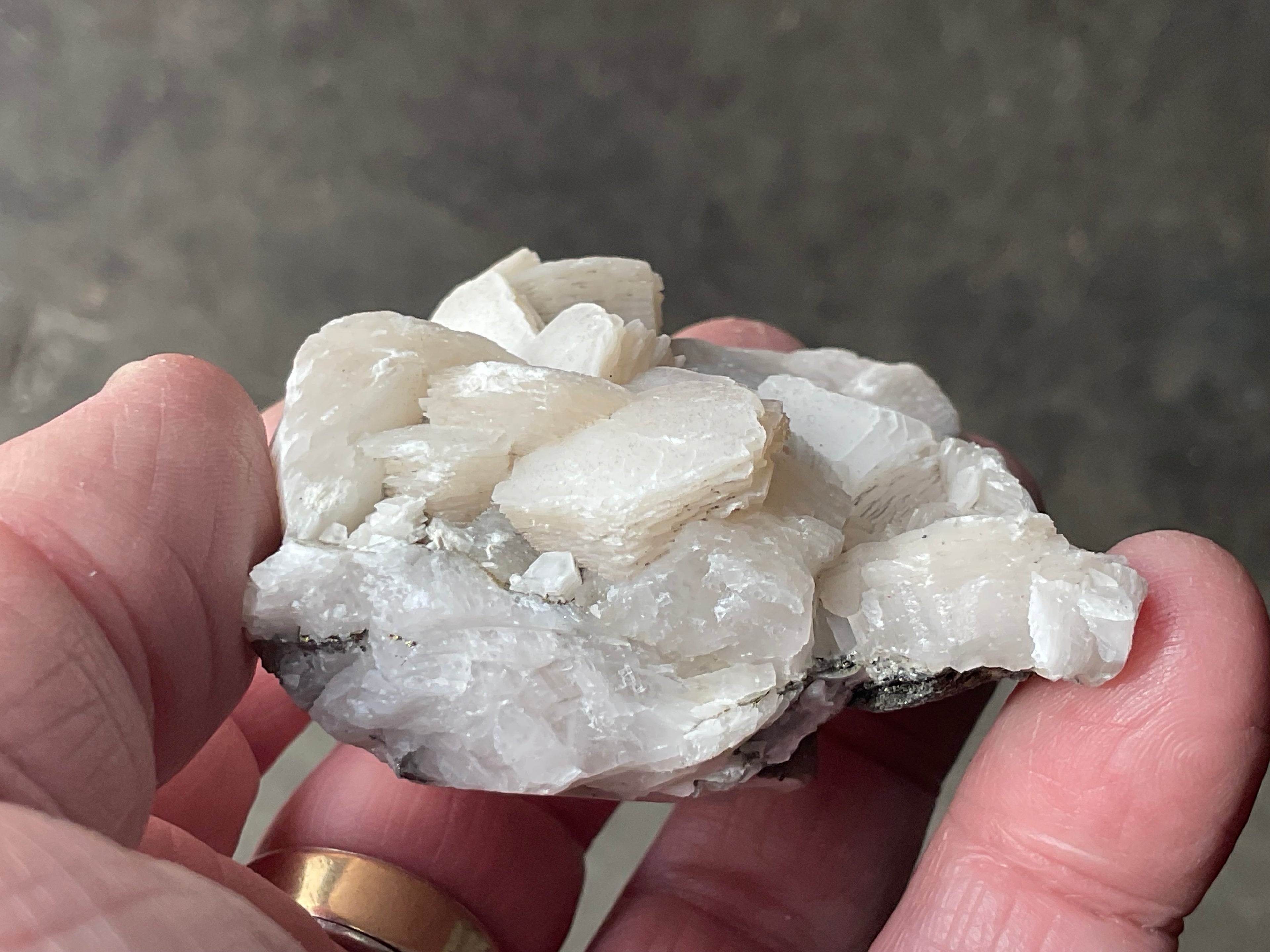 110g Stacked Hexagonal Calcite Specimen 2A from Hunan, China
