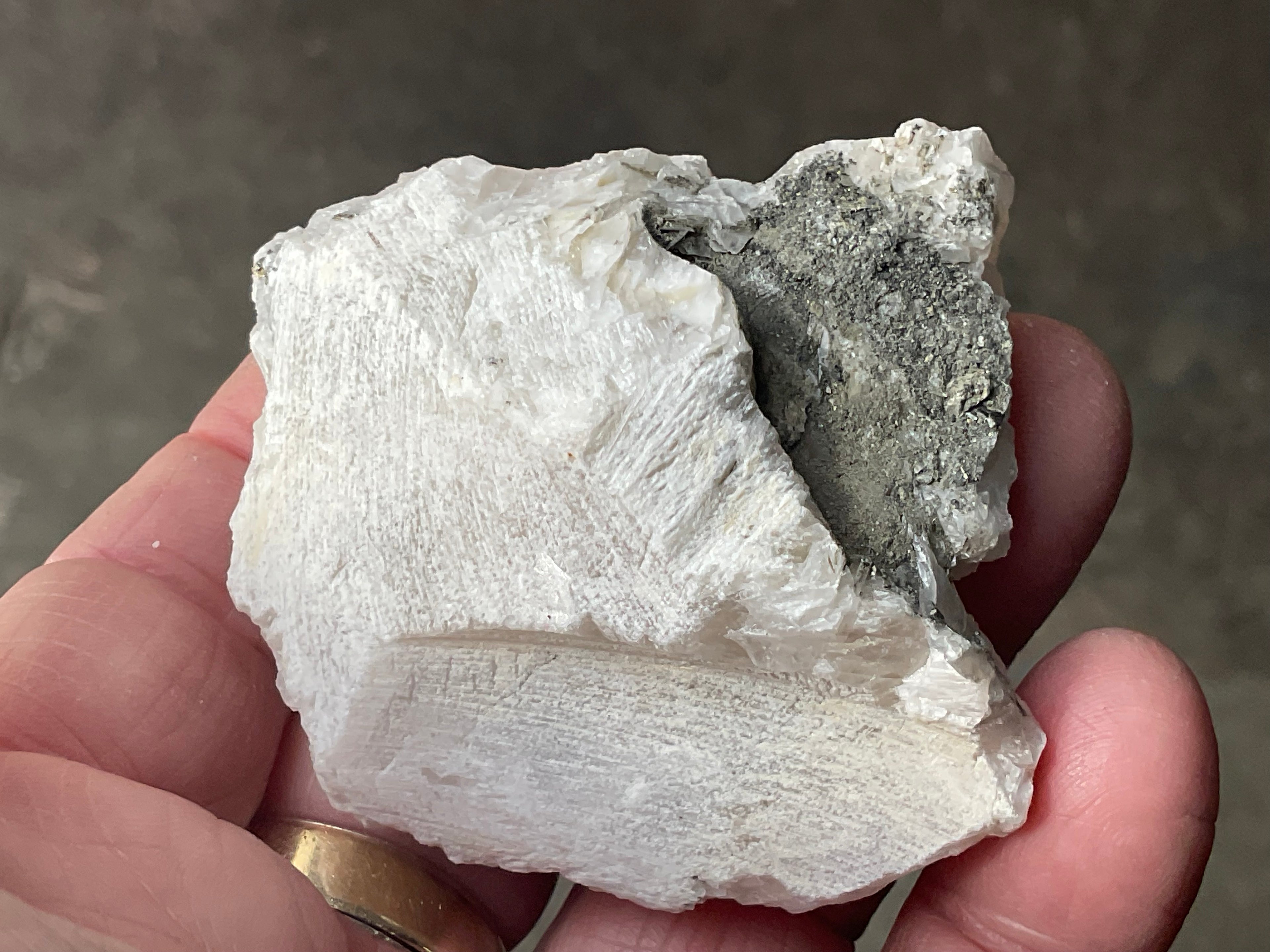 110g Stacked Hexagonal Calcite Specimen 2A from Hunan, China