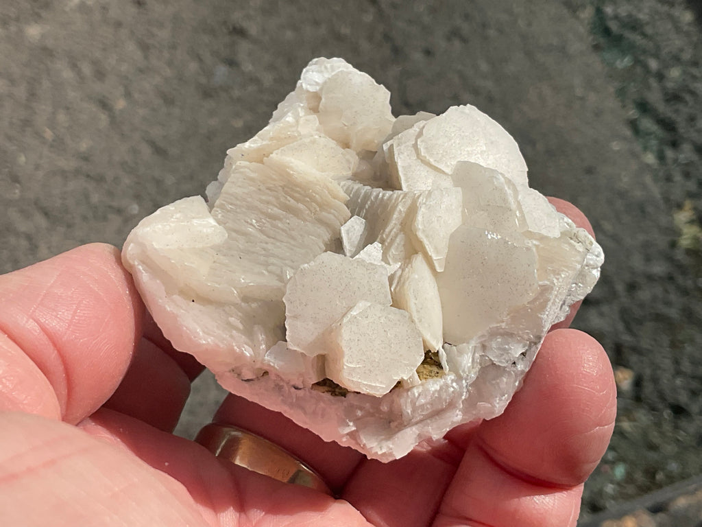 110g Stacked Hexagonal Calcite Specimen 2A from Hunan, China