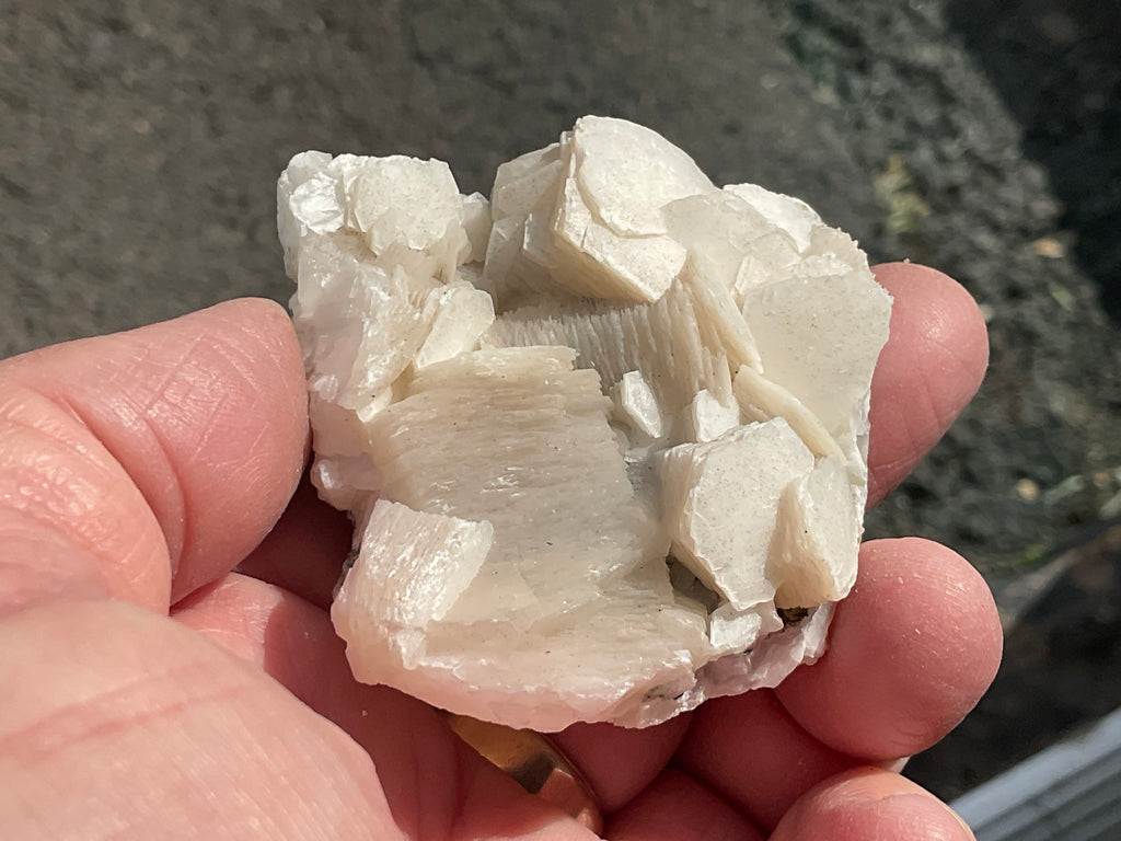 110g Stacked Hexagonal Calcite Specimen 2A from Hunan, China