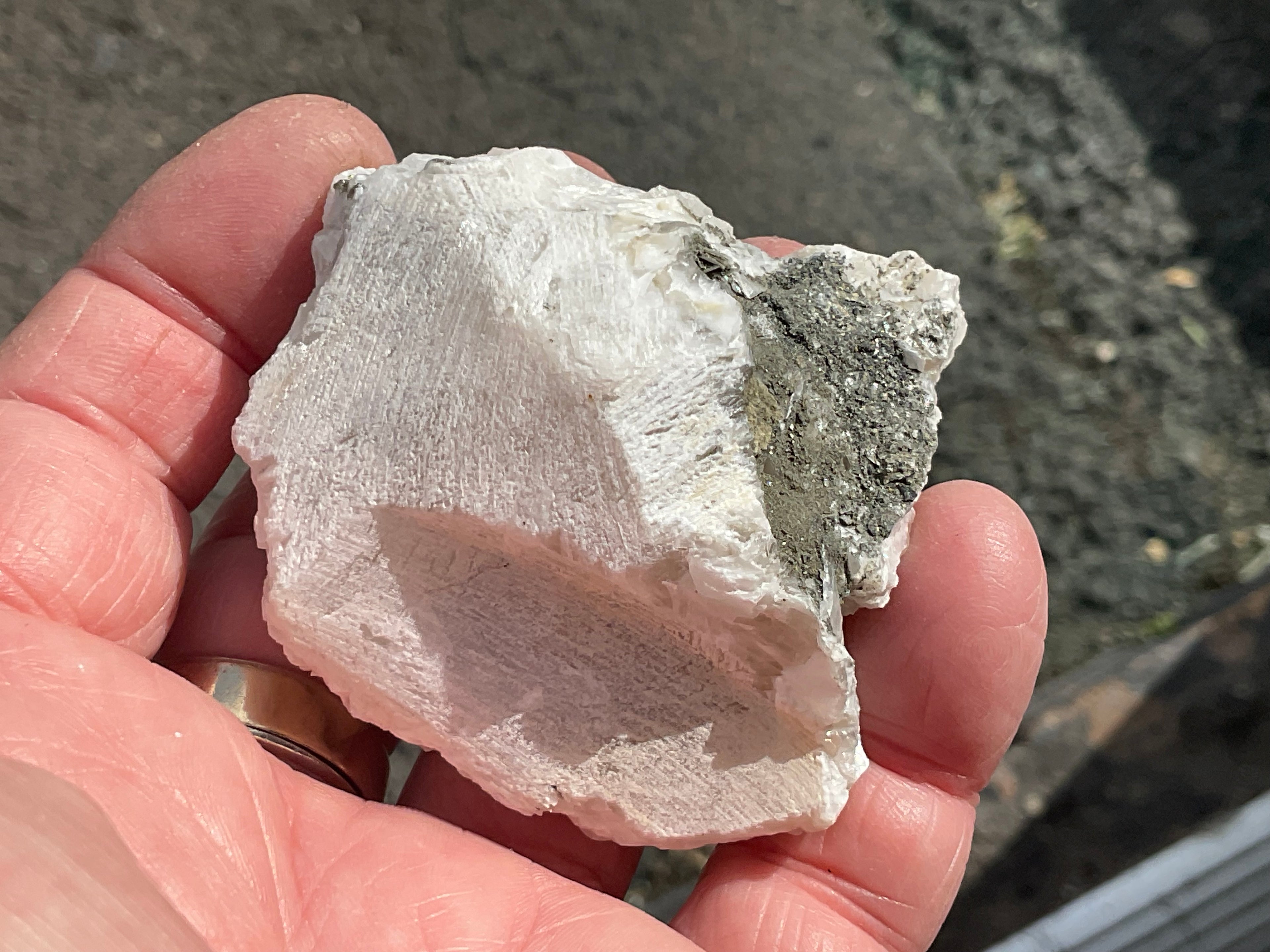 110g Stacked Hexagonal Calcite Specimen 2A from Hunan, China