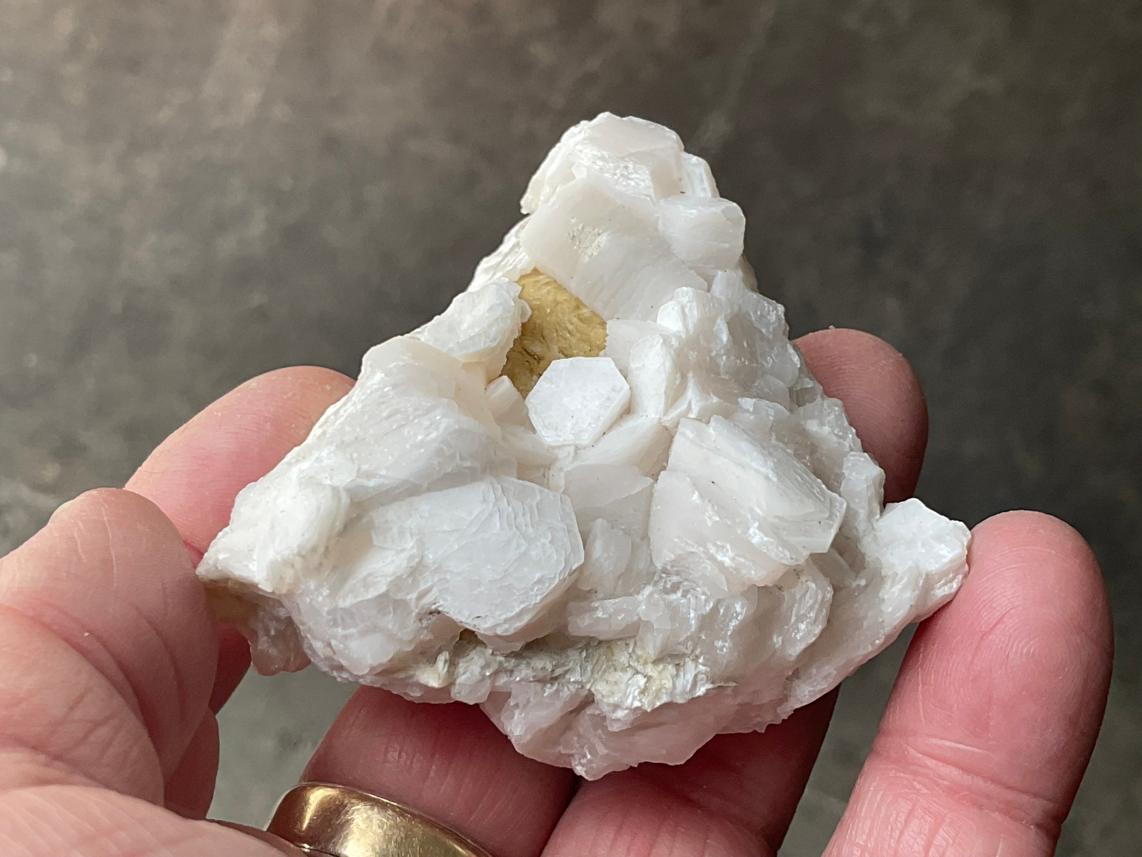 120g Stacked Hexagonal Calcite Specimen 2B from Hunan, China