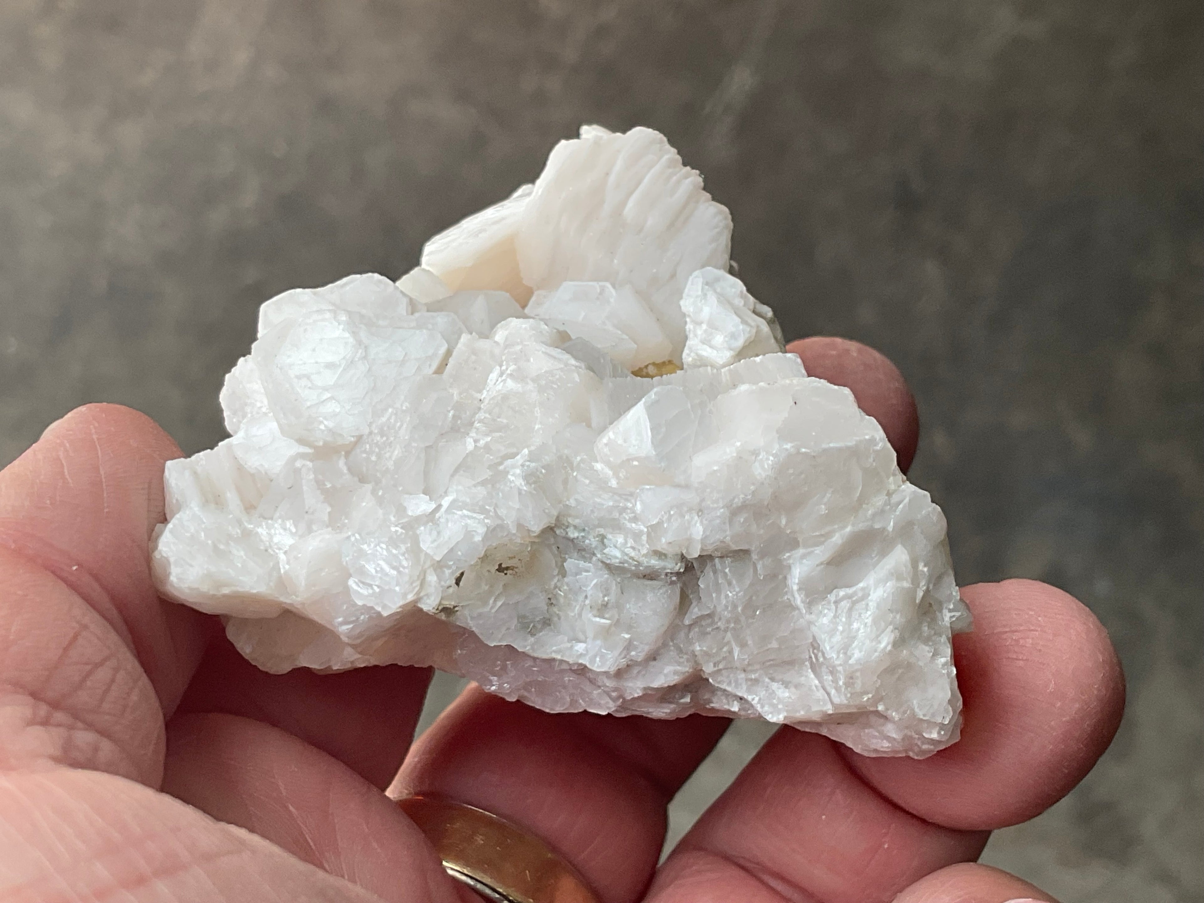 120g Stacked Hexagonal Calcite Specimen 2B from Hunan, China