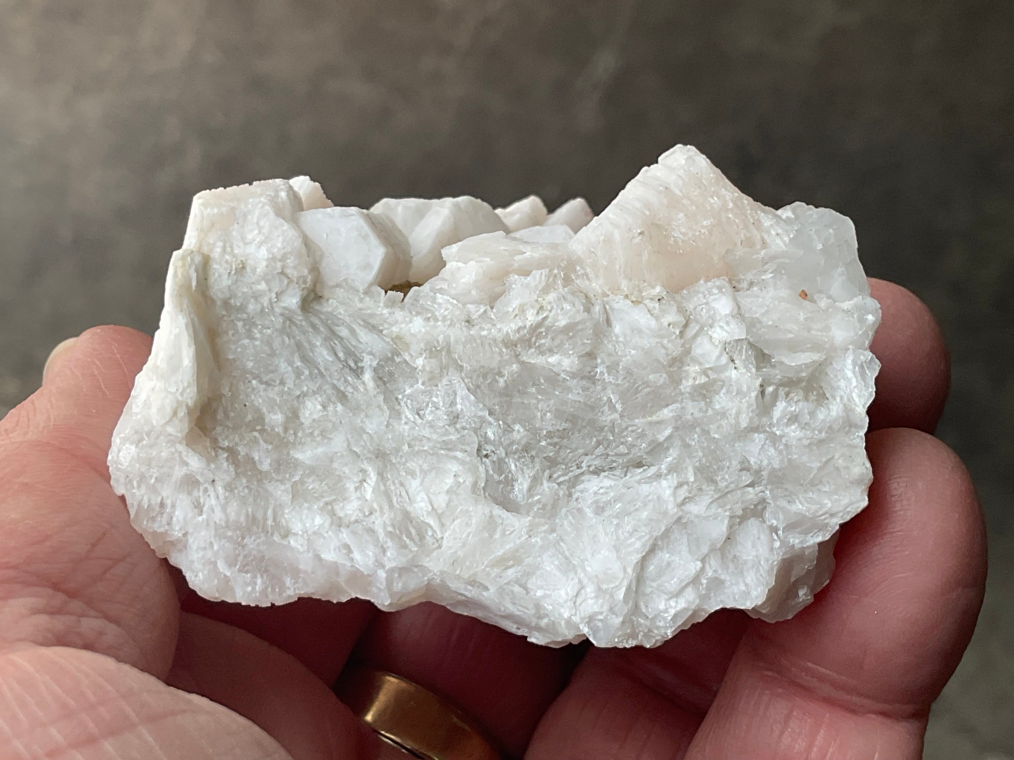 120g Stacked Hexagonal Calcite Specimen 2B from Hunan, China