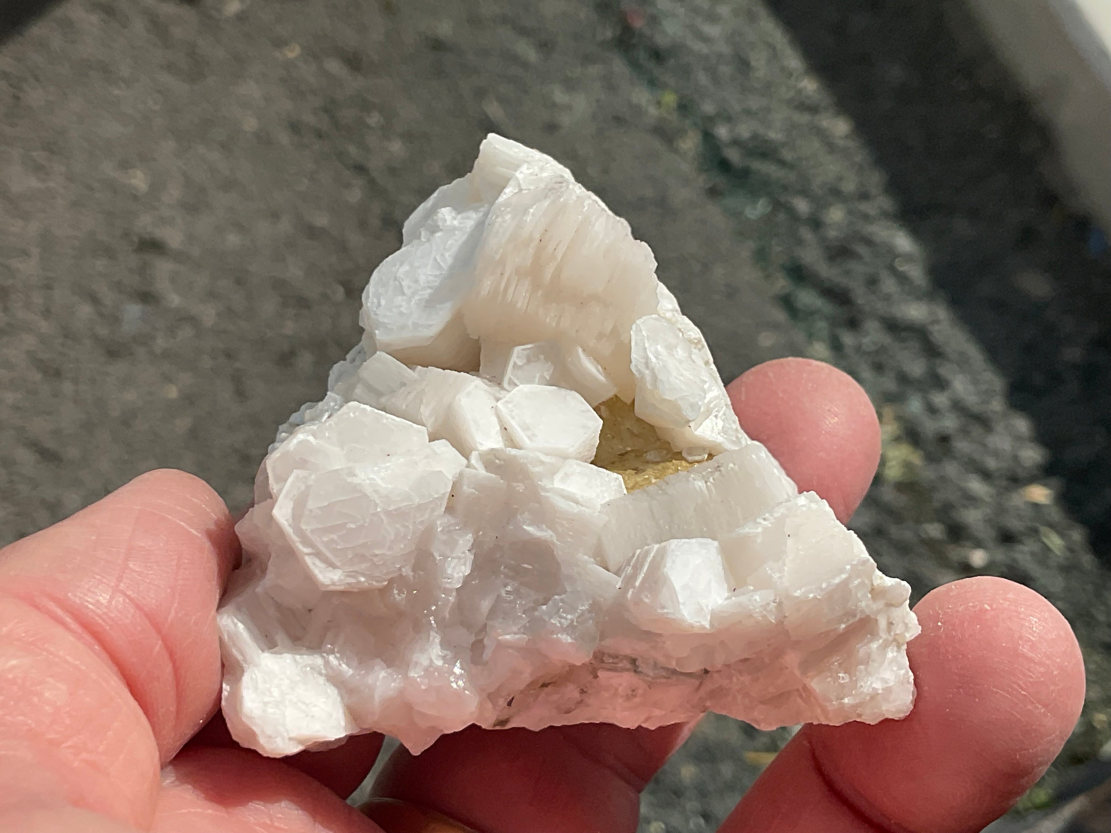 120g Stacked Hexagonal Calcite Specimen 2B from Hunan, China