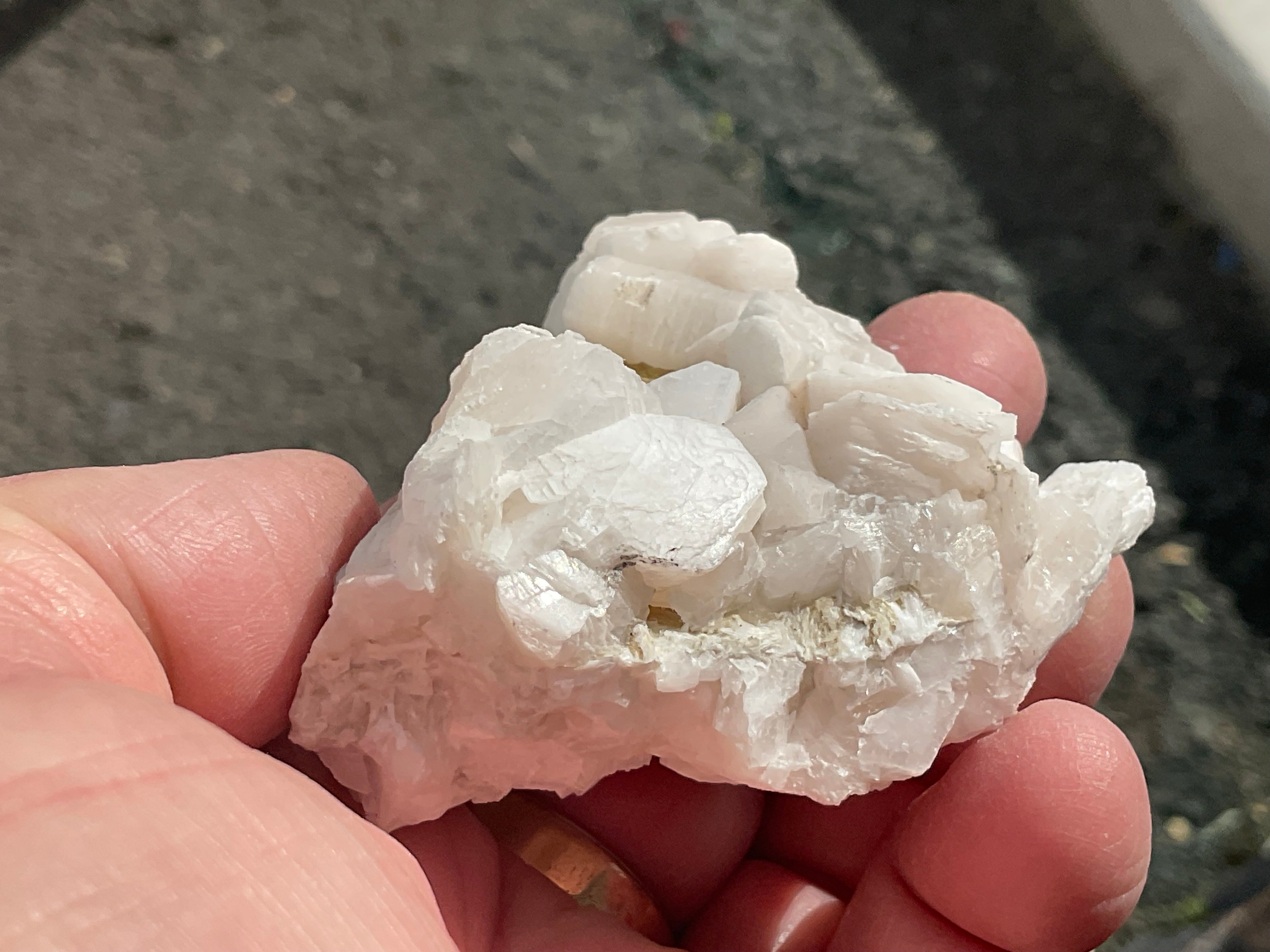 120g Stacked Hexagonal Calcite Specimen 2B from Hunan, China