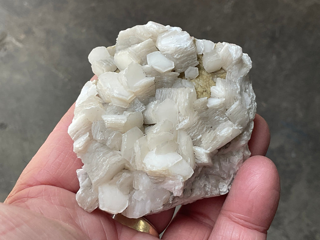 144g Stacked Hexagonal Calcite Specimen 2C from Hunan, China