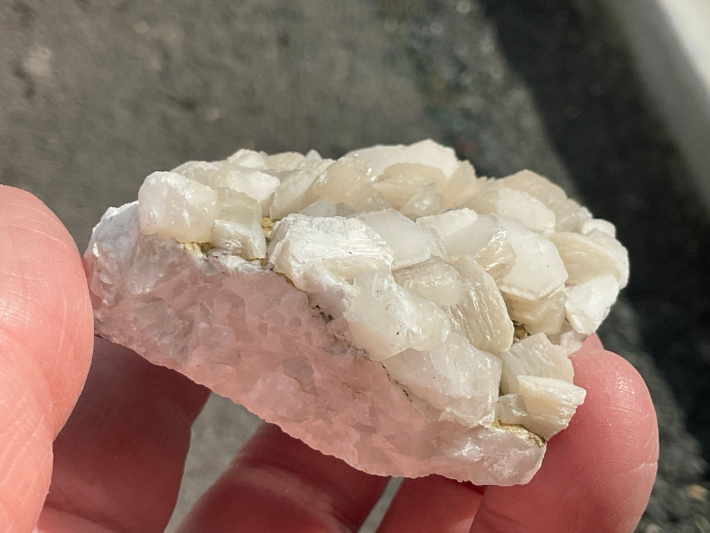 144g Stacked Hexagonal Calcite Specimen 2C from Hunan, China