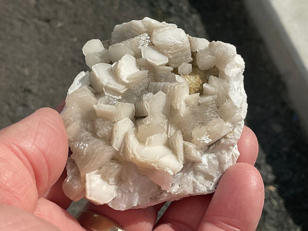 144g Stacked Hexagonal Calcite Specimen 2C from Hunan, China