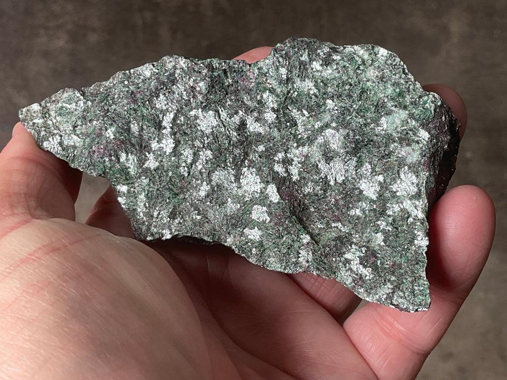 238g Extreme Ruby in Fuchsite Rough Specimen