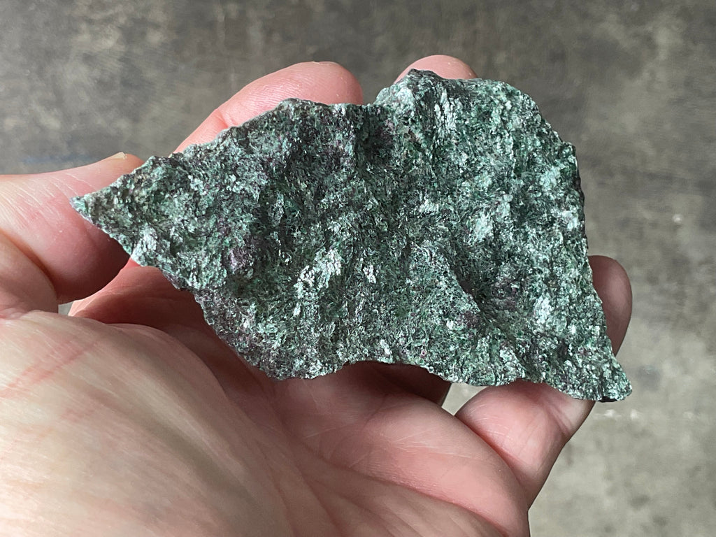 238g Extreme Ruby in Fuchsite Rough Specimen