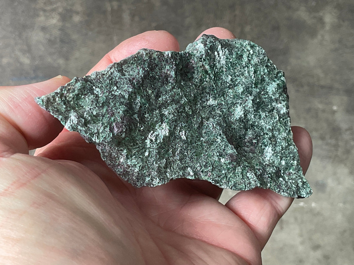 238g Extreme Ruby in Fuchsite Rough Specimen