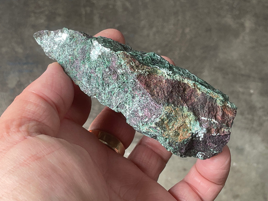 238g Extreme Ruby in Fuchsite Rough Specimen