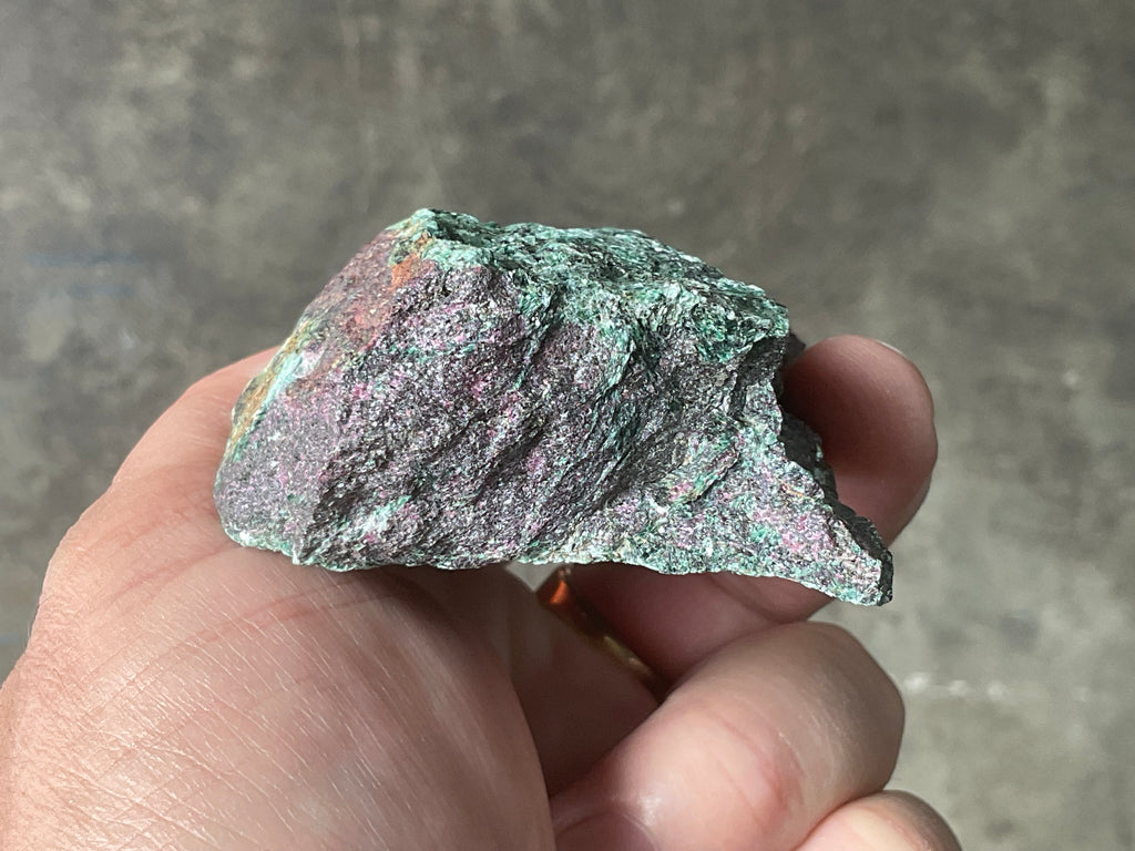 238g Extreme Ruby in Fuchsite Rough Specimen