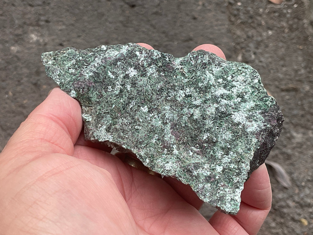 238g Extreme Ruby in Fuchsite Rough Specimen