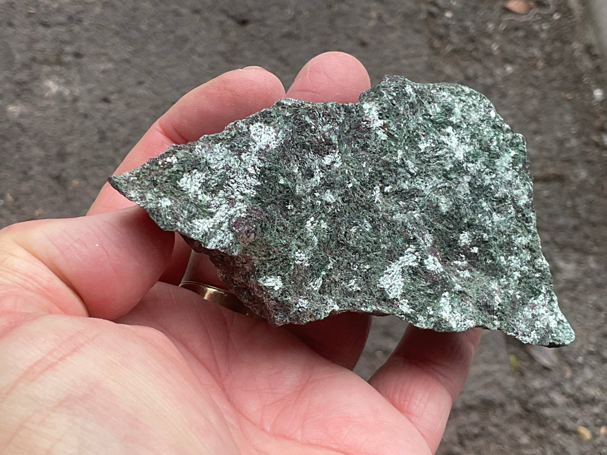 238g Extreme Ruby in Fuchsite Rough Specimen