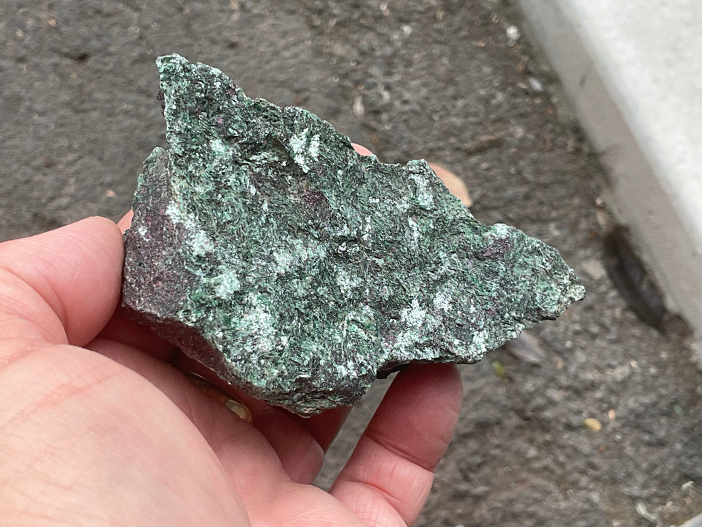 238g Extreme Ruby in Fuchsite Rough Specimen