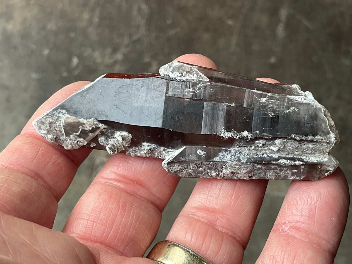 46g Smokey Quartz + Specimen 1C from Inner Mongolia