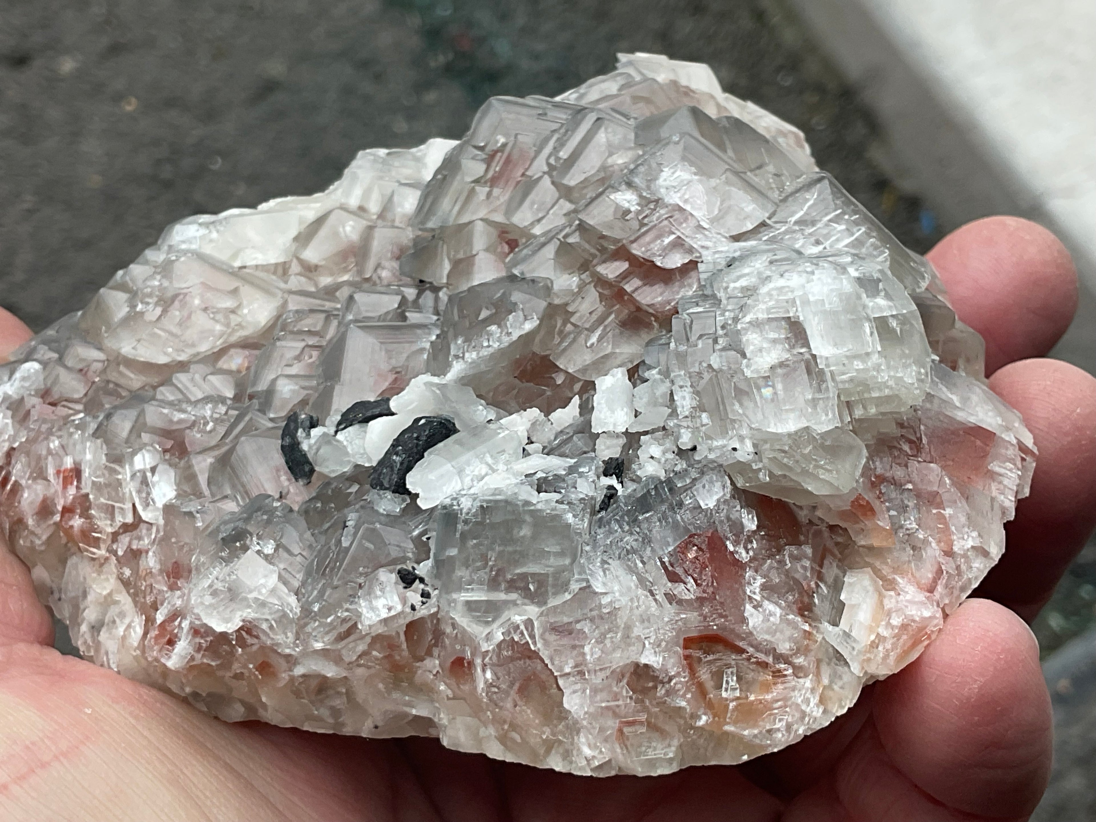 420g Phantom Calcite from Hunan, China
