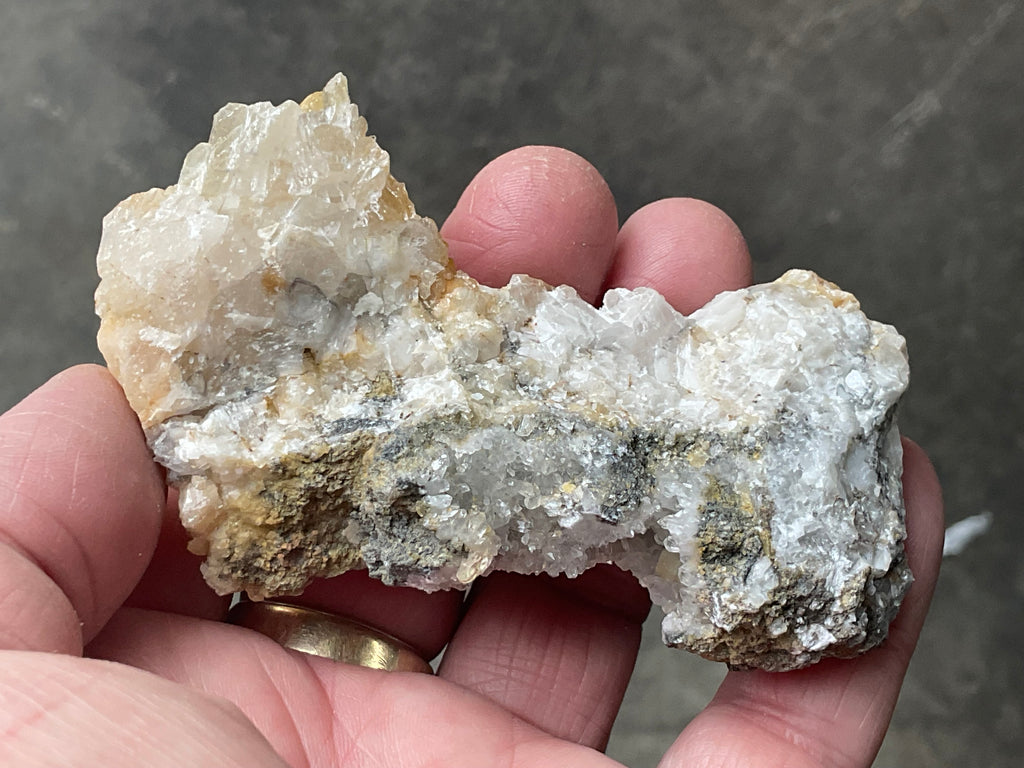 92g Yellow Bladed Calcite Specimen A from Hubei, China