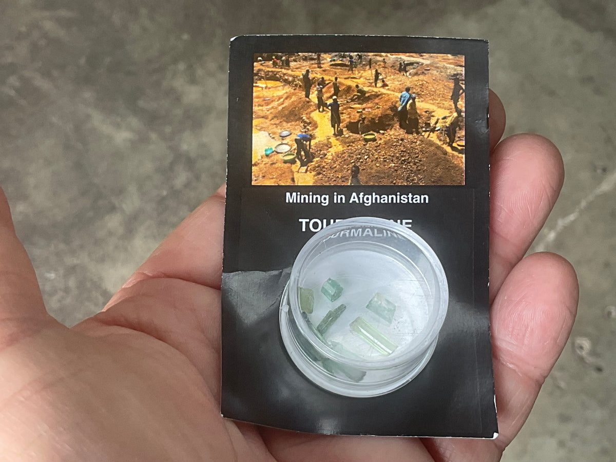 Afghanistan Tourmaline Specimen Pack B