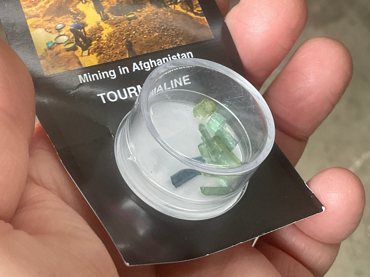Afghanistan Tourmaline Specimen Pack B