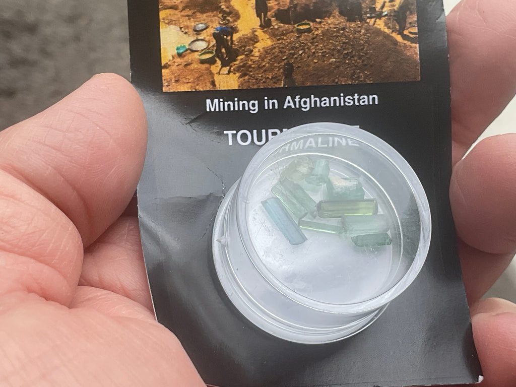 Afghanistan Tourmaline Specimen Pack B