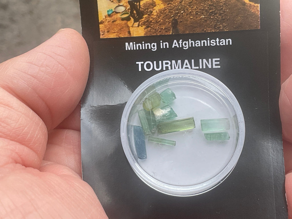 Afghanistan Tourmaline Specimen Pack B
