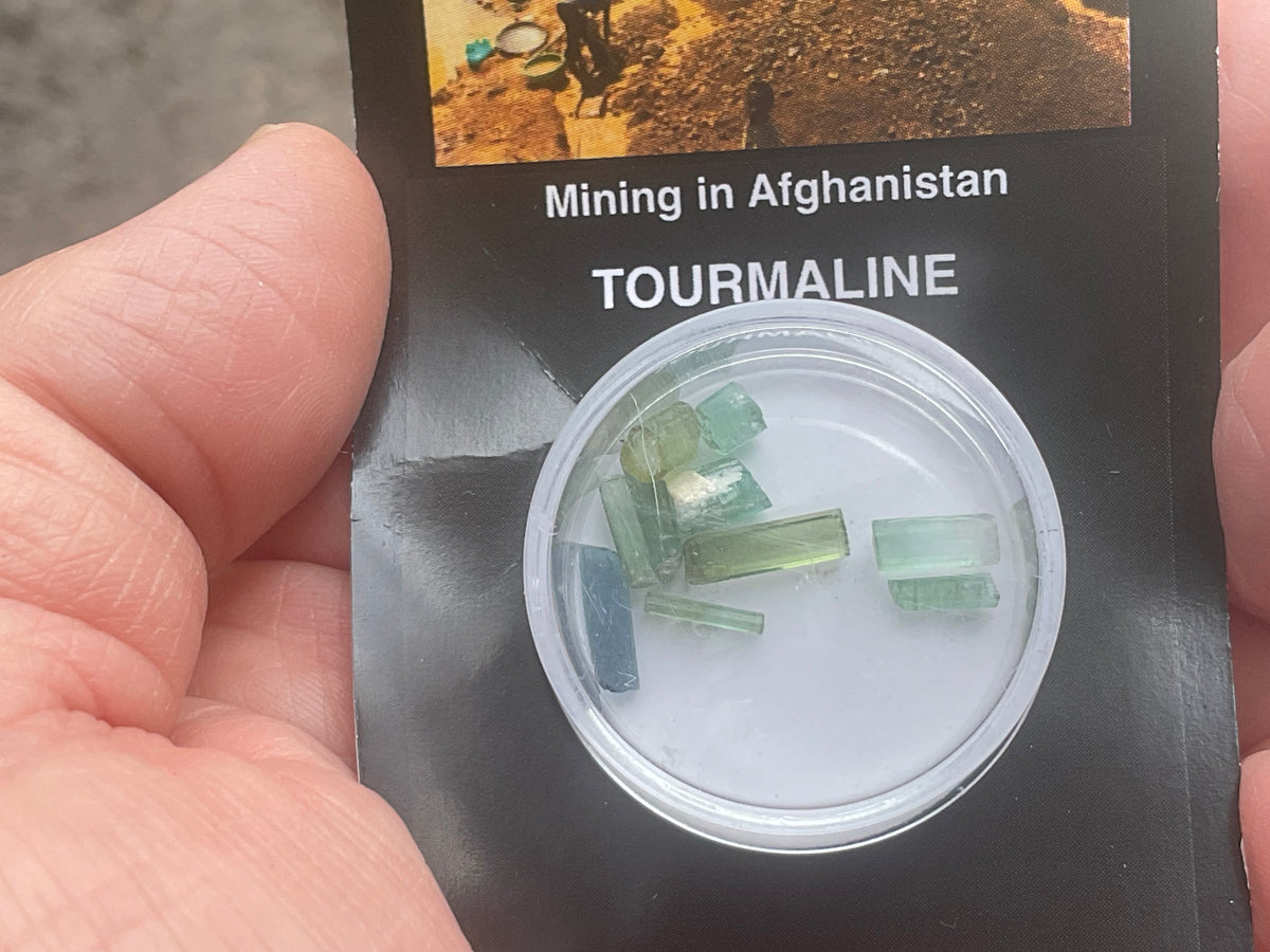 Afghanistan Tourmaline Specimen Pack B