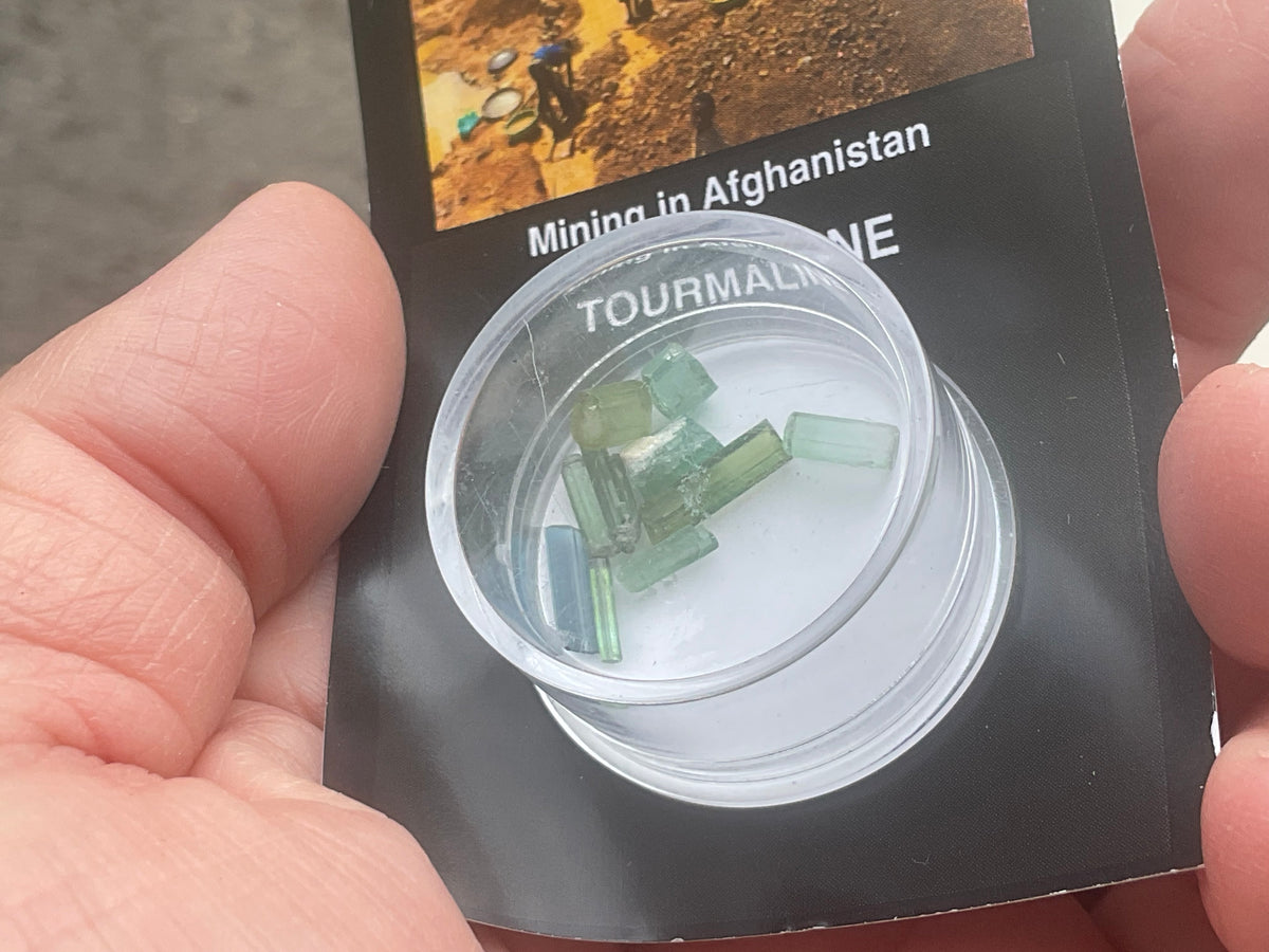 Afghanistan Tourmaline Specimen Pack B