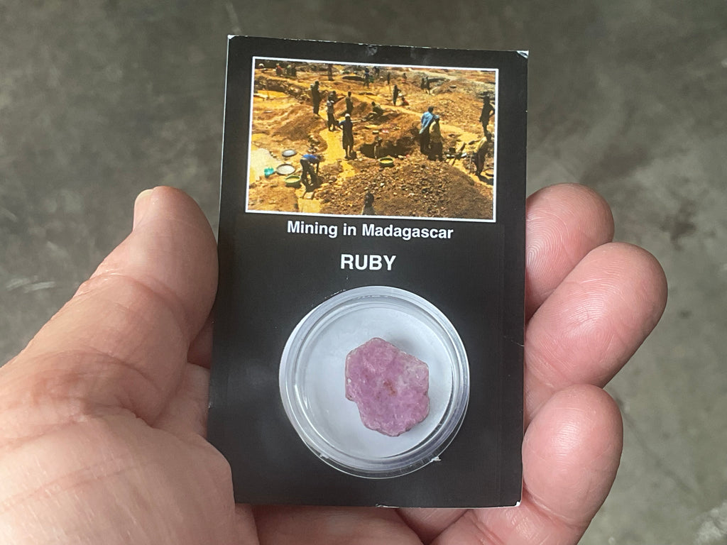 Madagascan Ruby Specimen Pack B
