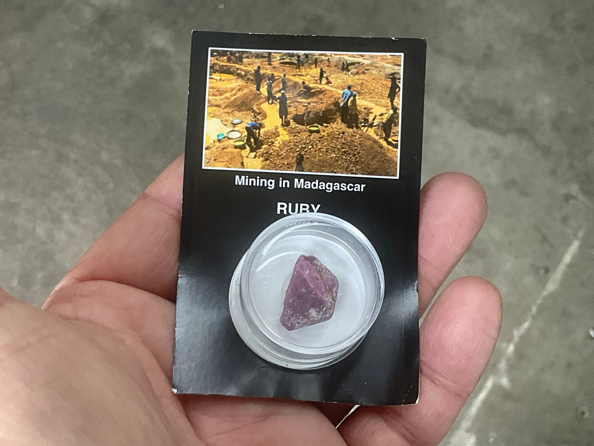 Madagascan Ruby Specimen Pack D