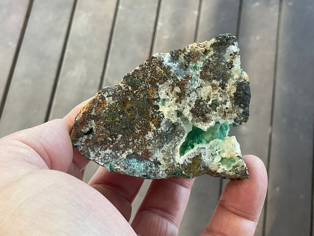 196g Malachite in Matrix from Arkaroola, Australia