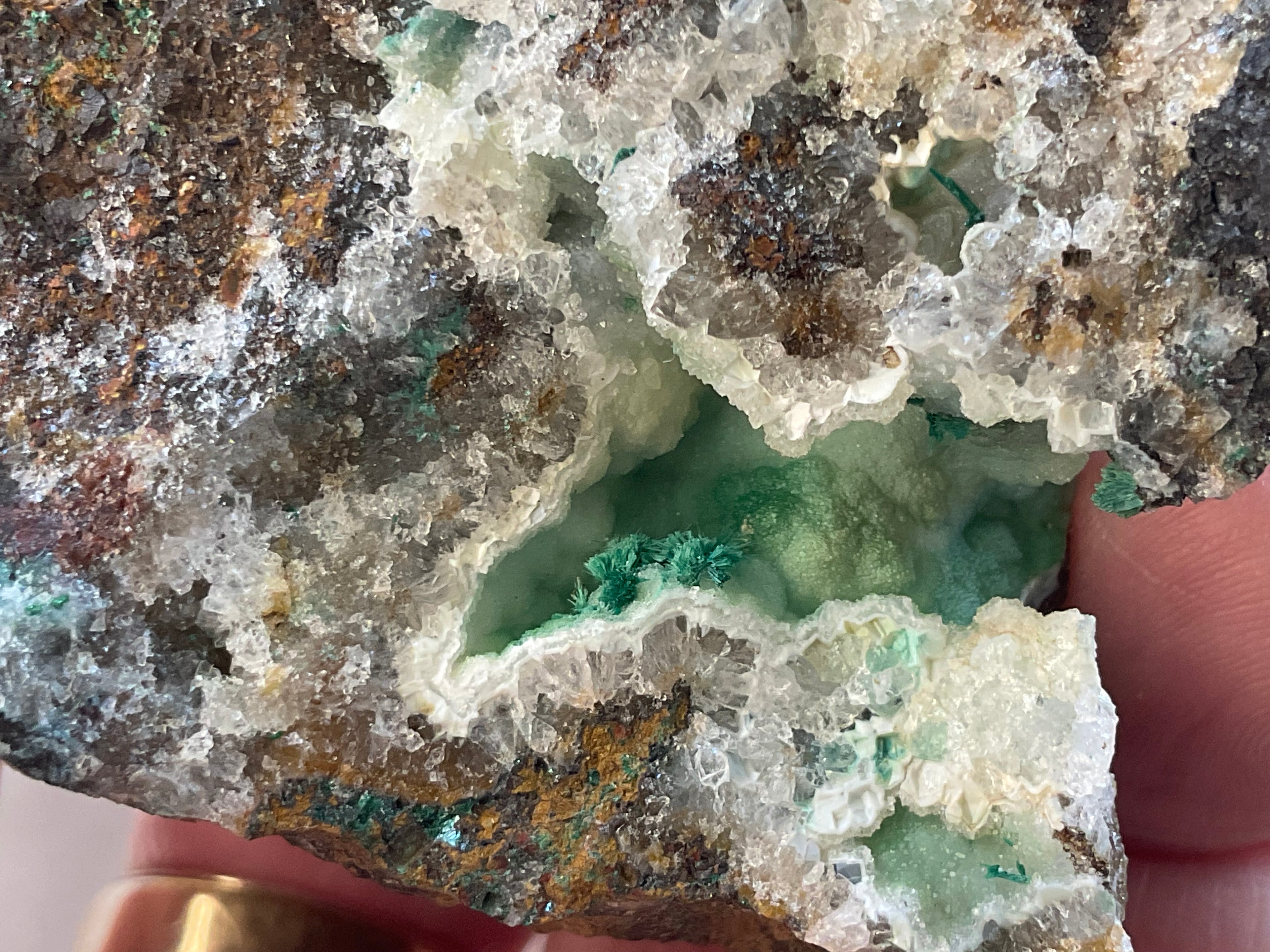 196g Malachite in Matrix from Arkaroola, Australia