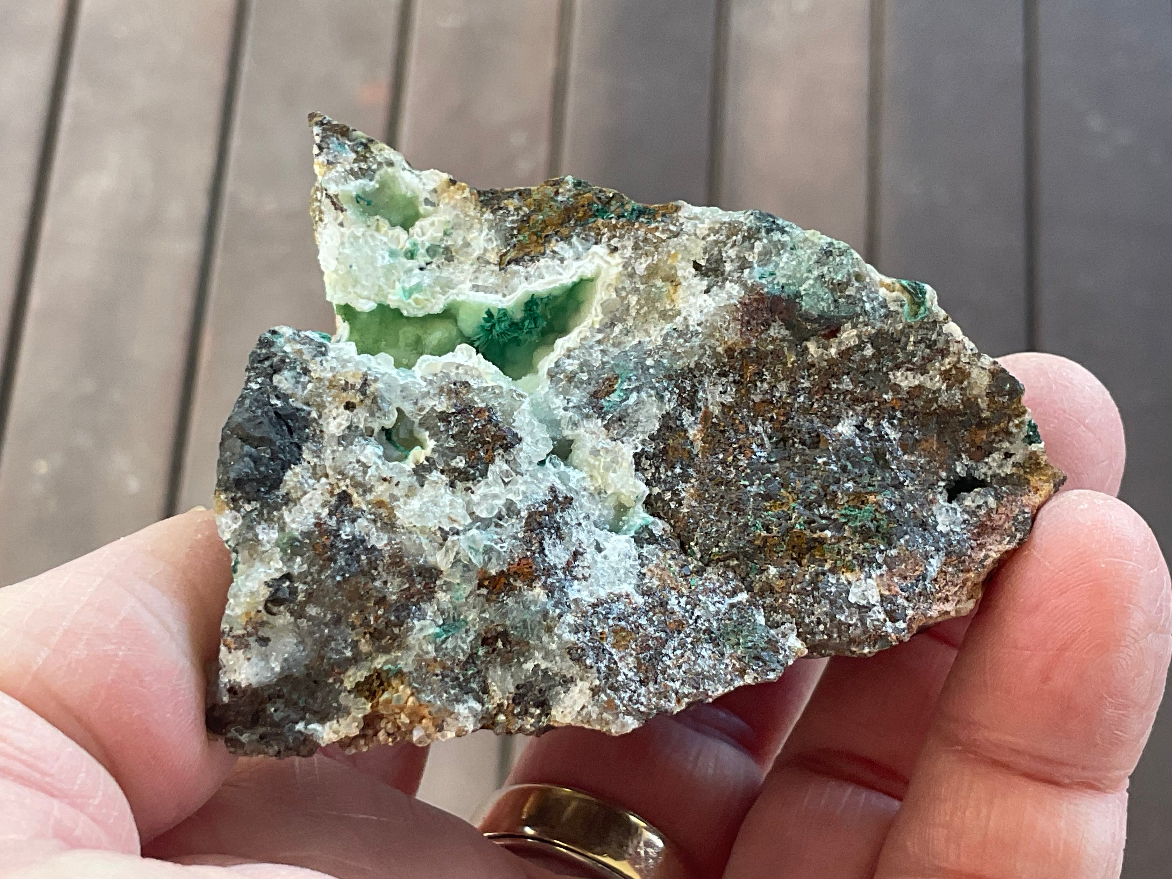 196g Malachite in Matrix from Arkaroola, Australia