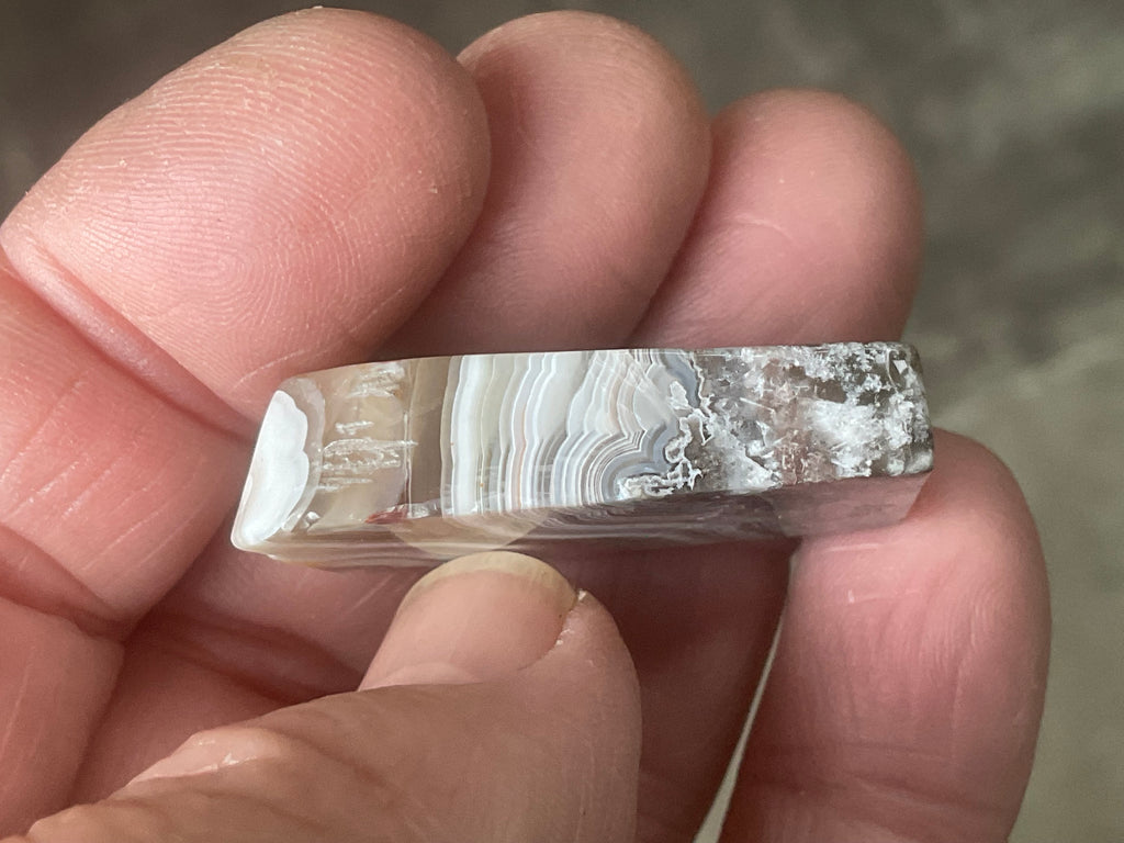 15g Thin Mexican Crazy Lace Agate Freeform 8C