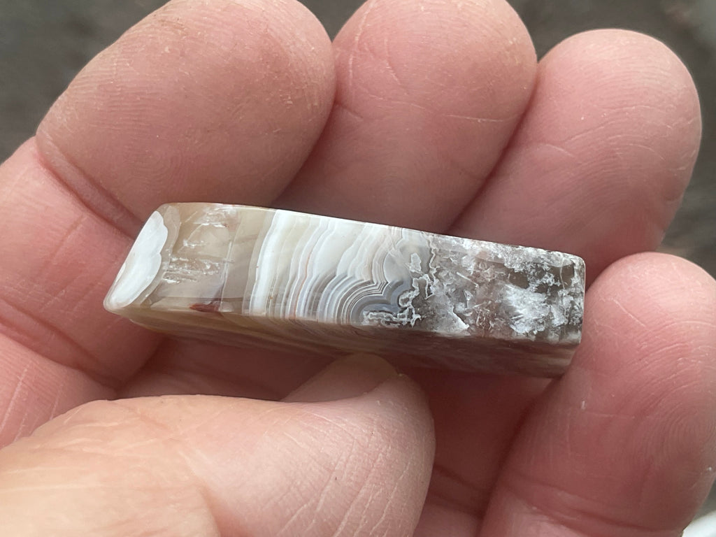 15g Thin Mexican Crazy Lace Agate Freeform 8C