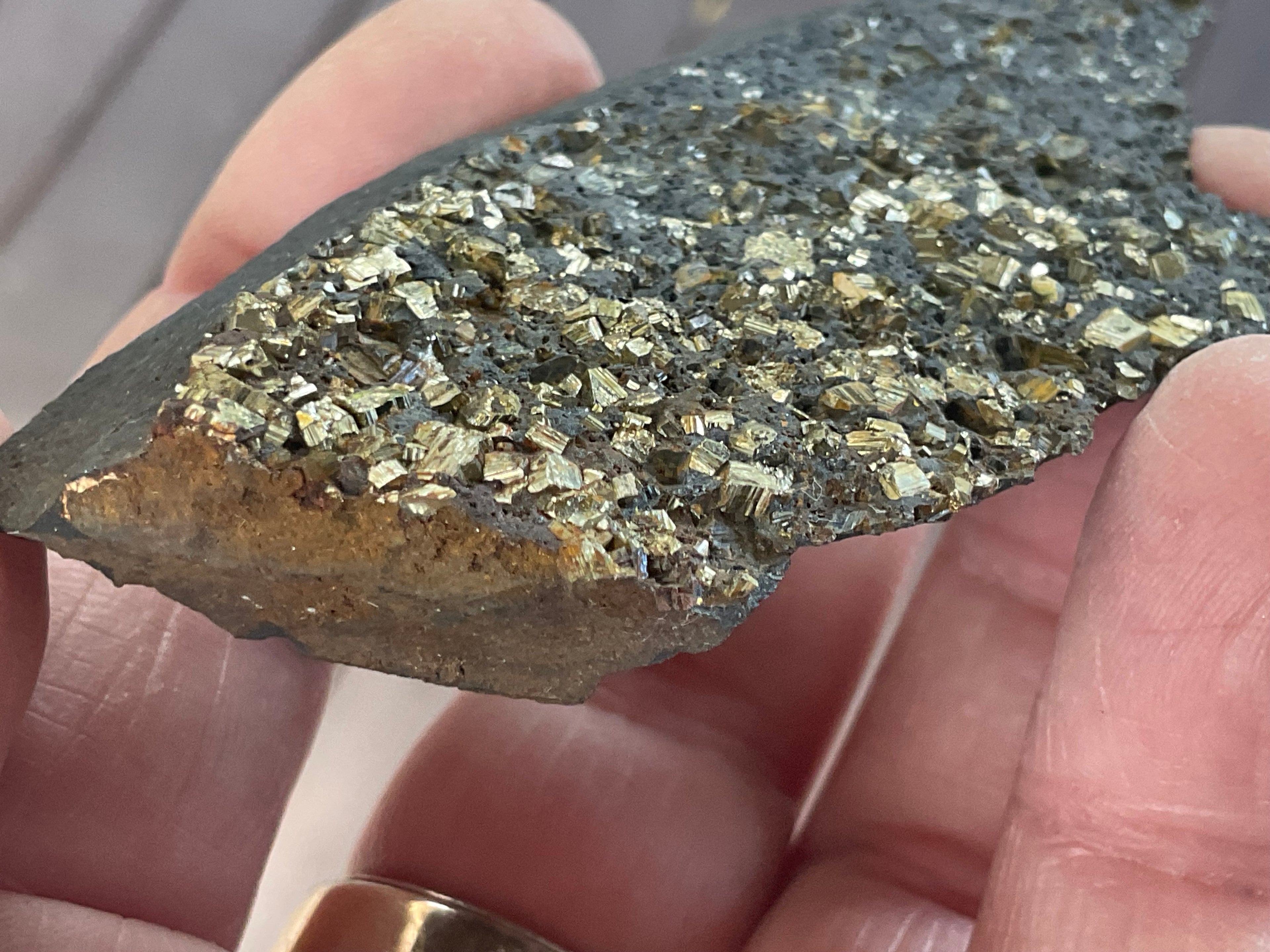 44g Tasmanian Cubic Pyrite Specimen 1A