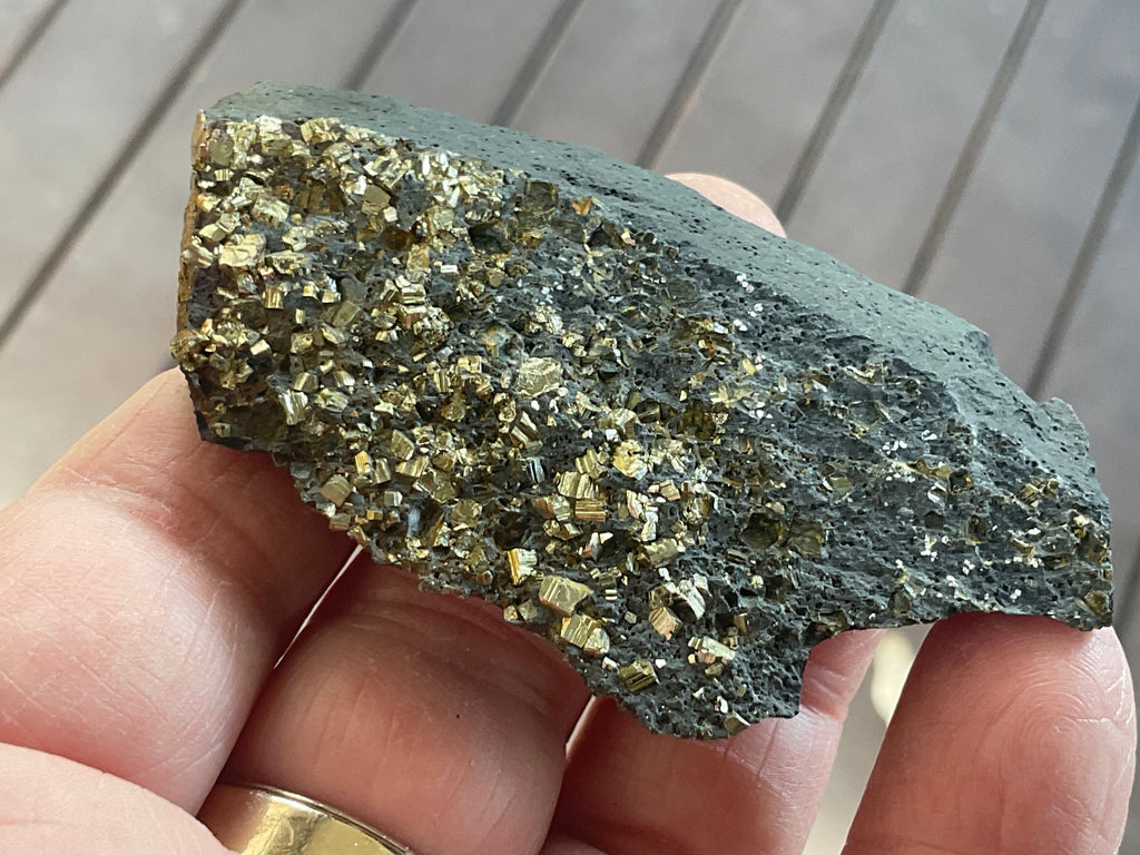 44g Tasmanian Cubic Pyrite Specimen 1A