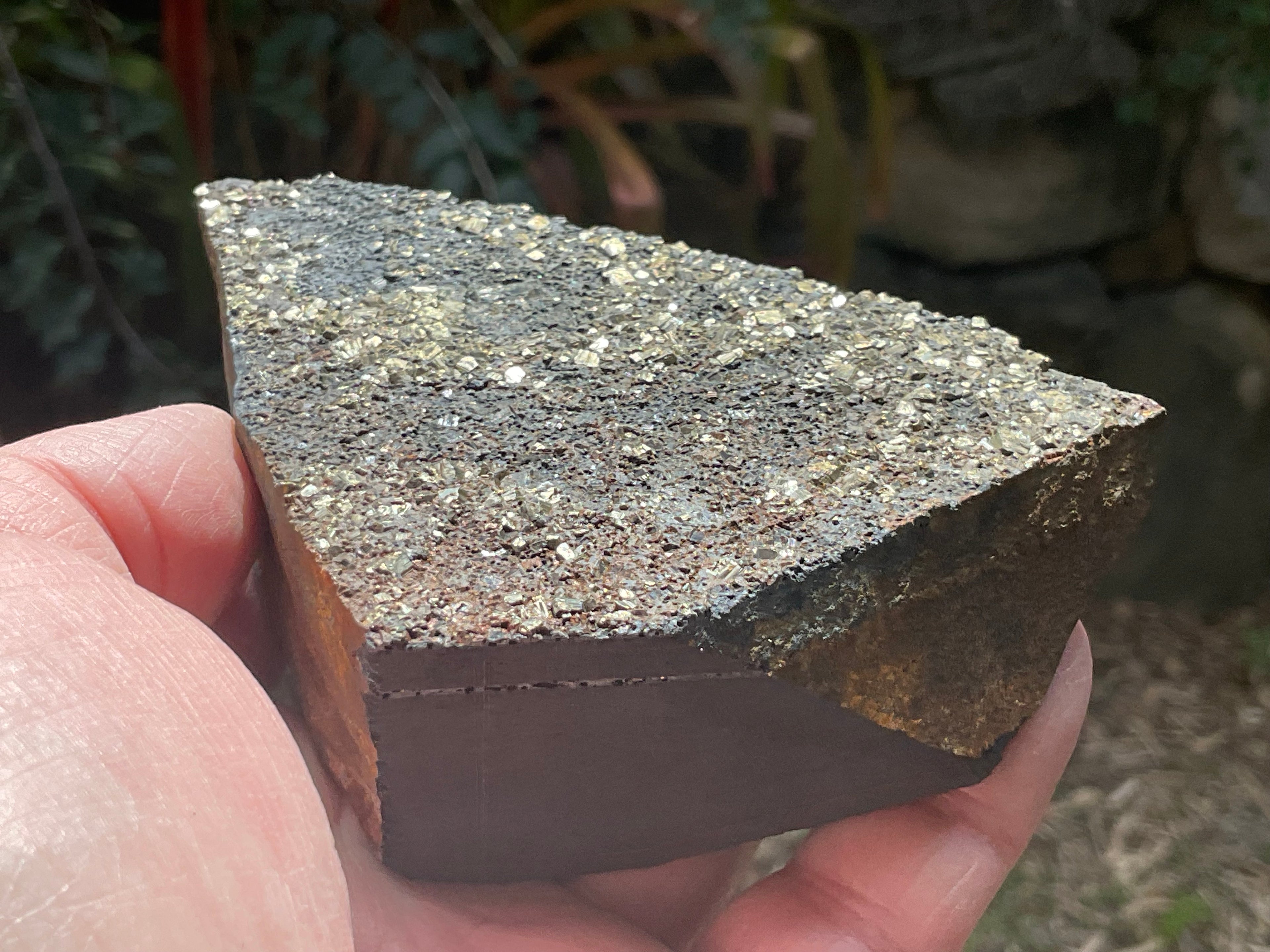 260g Tasmanian Cubic Pyrite Specimen