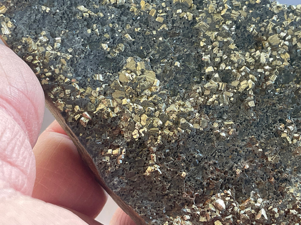 260g Tasmanian Cubic Pyrite Specimen