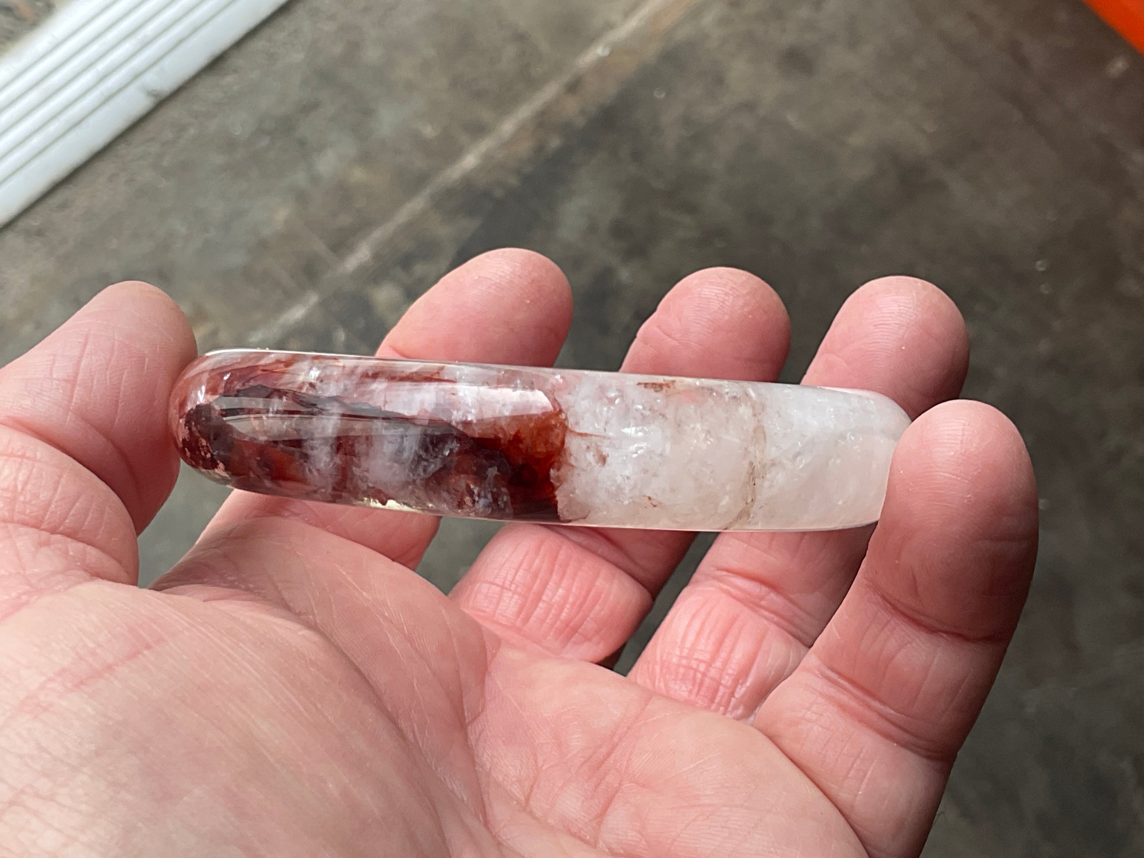 61mm Fire Quartz Solid Bangle 2A