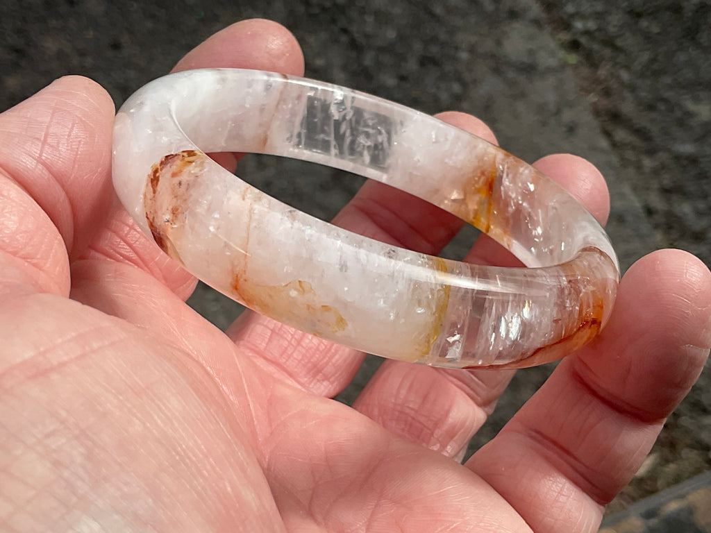 61mm Fire Quartz Solid Bangle 2B