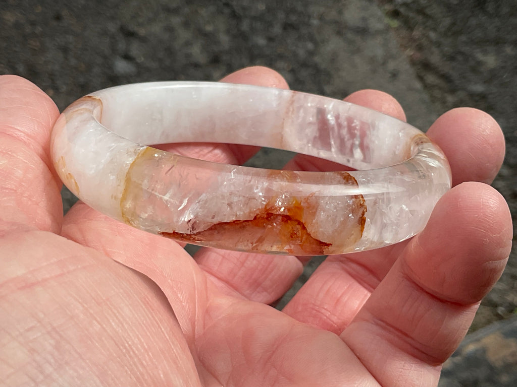 61mm Fire Quartz Solid Bangle 2B