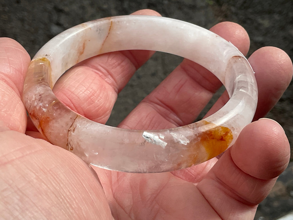61mm Fire Quartz Solid Bangle 2B