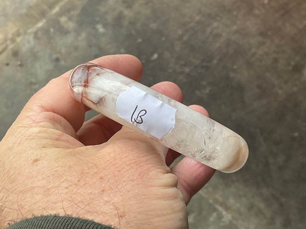 61g Fire Quartz Solid Bangle 1B