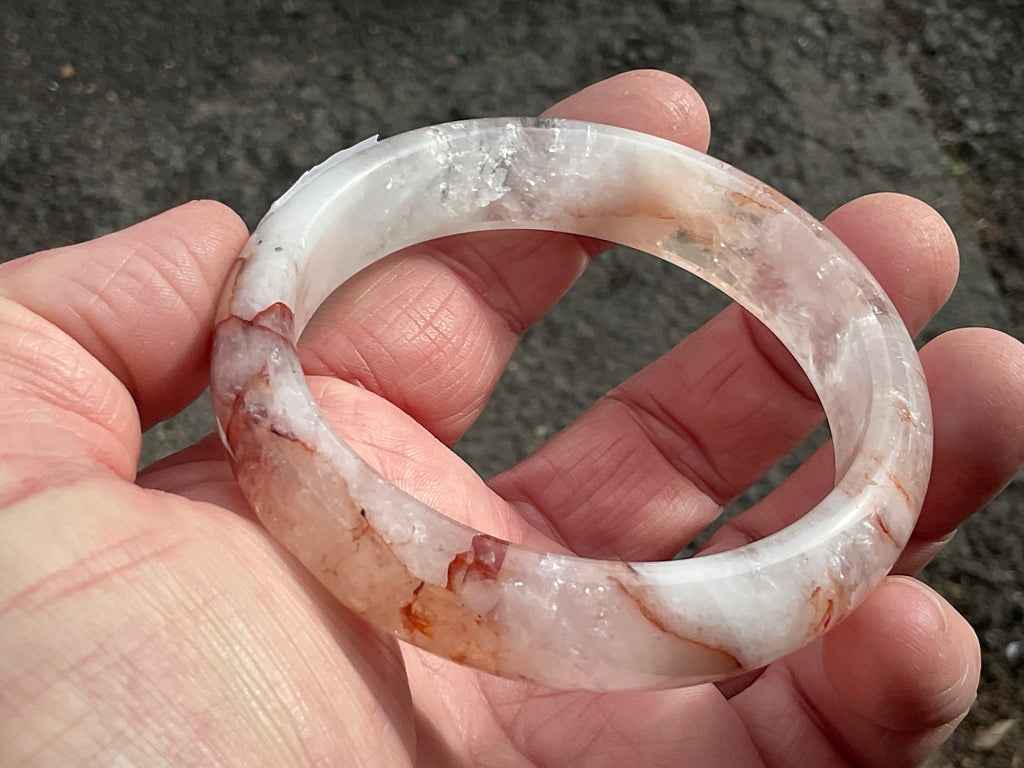 61g Fire Quartz Solid Bangle 1B