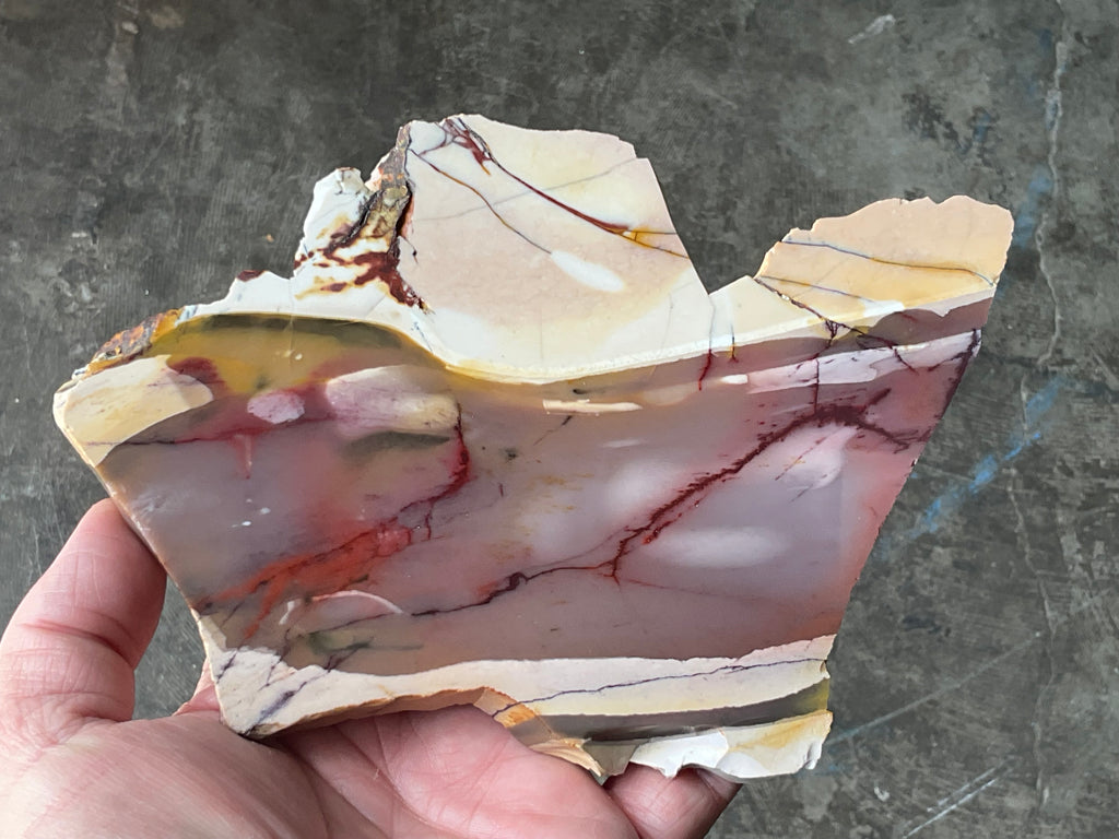 334g Polished Mookaite Slab